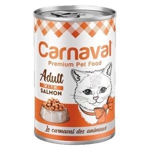 Carnaval Premium Adult Tin Food-Salmon (400g)