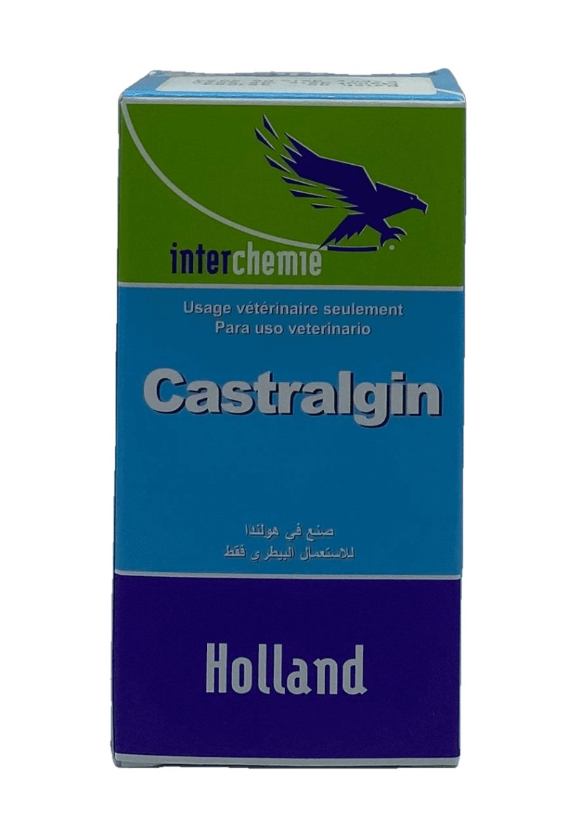 Castralgin 100ml for arthritis and nerve inflammation for calves, cattle and dogs