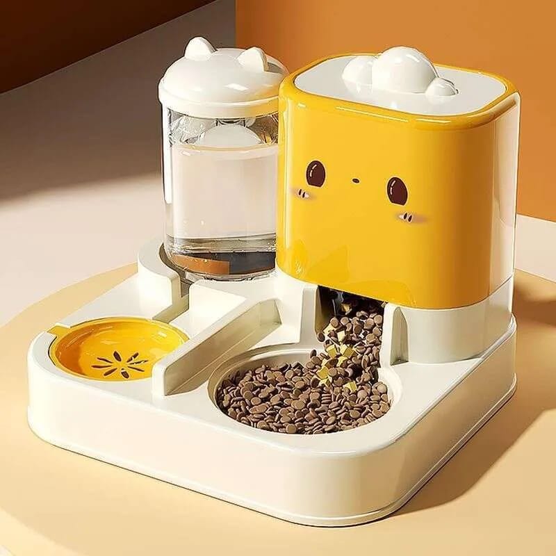 Automatic Pet Food & Water Dispenser