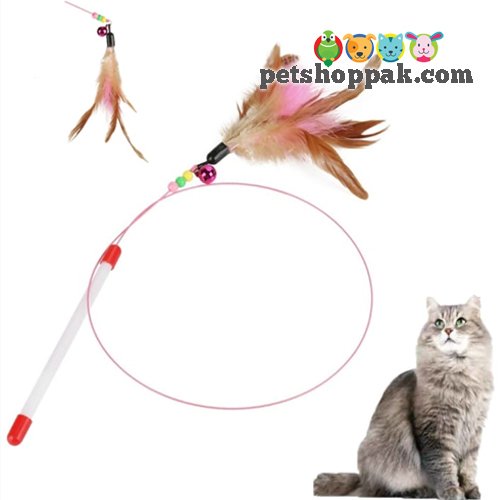Wired Furry Cat Teaser Stick