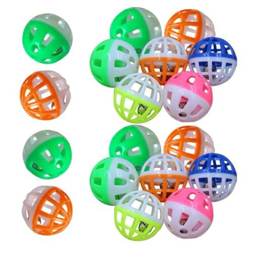 Cat Play Ball Set Pack of 6