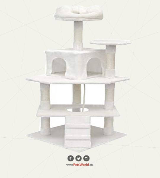 Wooden Cat Tower