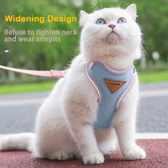 Cat and Puppy Harness And Leash X-Shaped