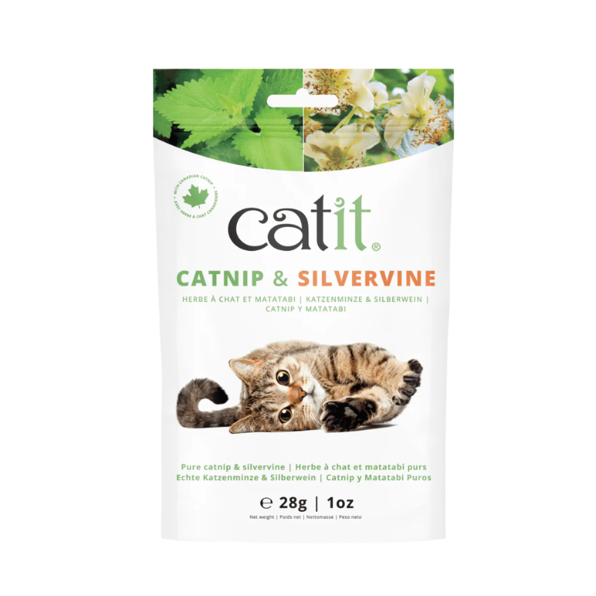 Catit Dried Catnip & Silverine Mix - 28g