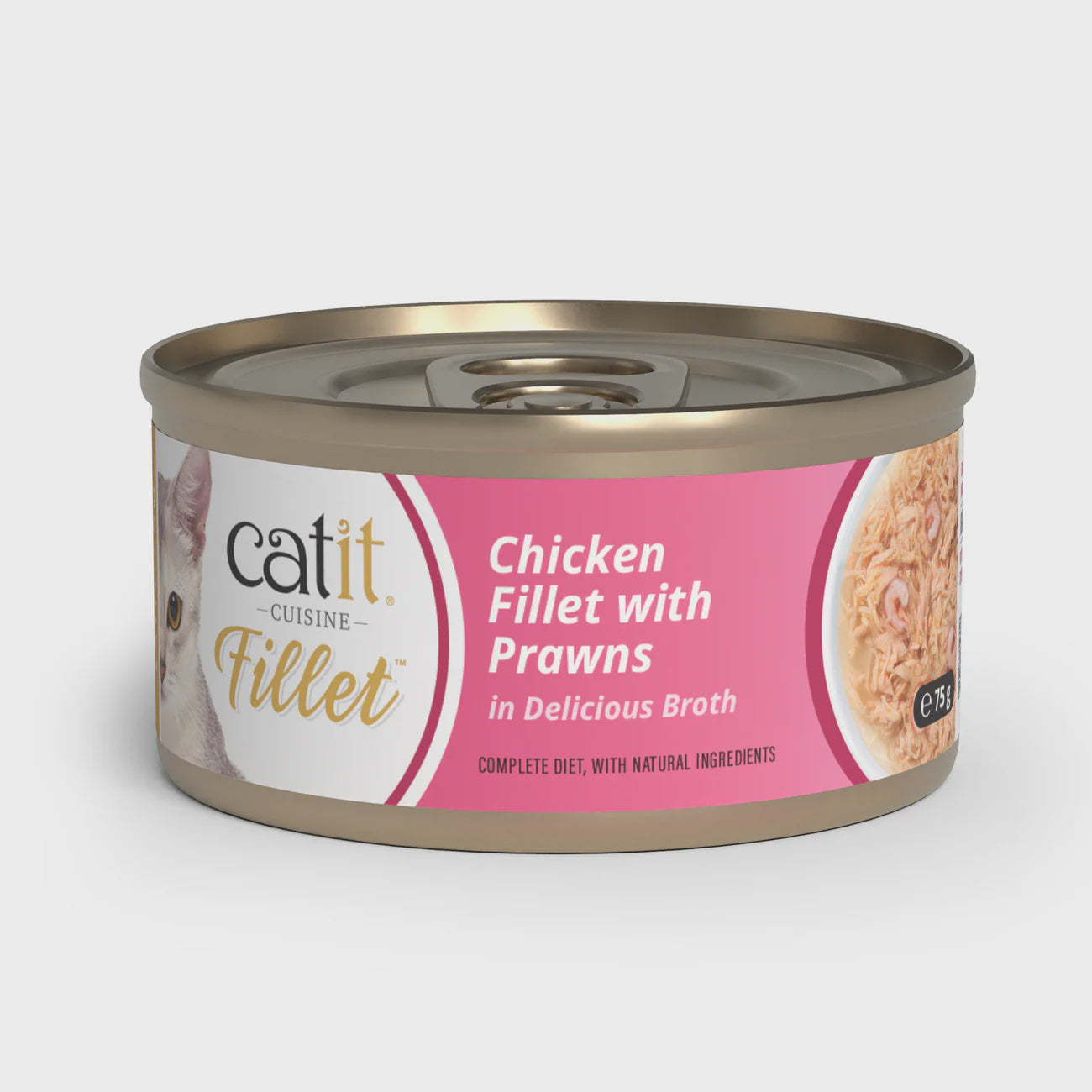 Catit Cuisine Chicken Fillet with Prawns 75g
