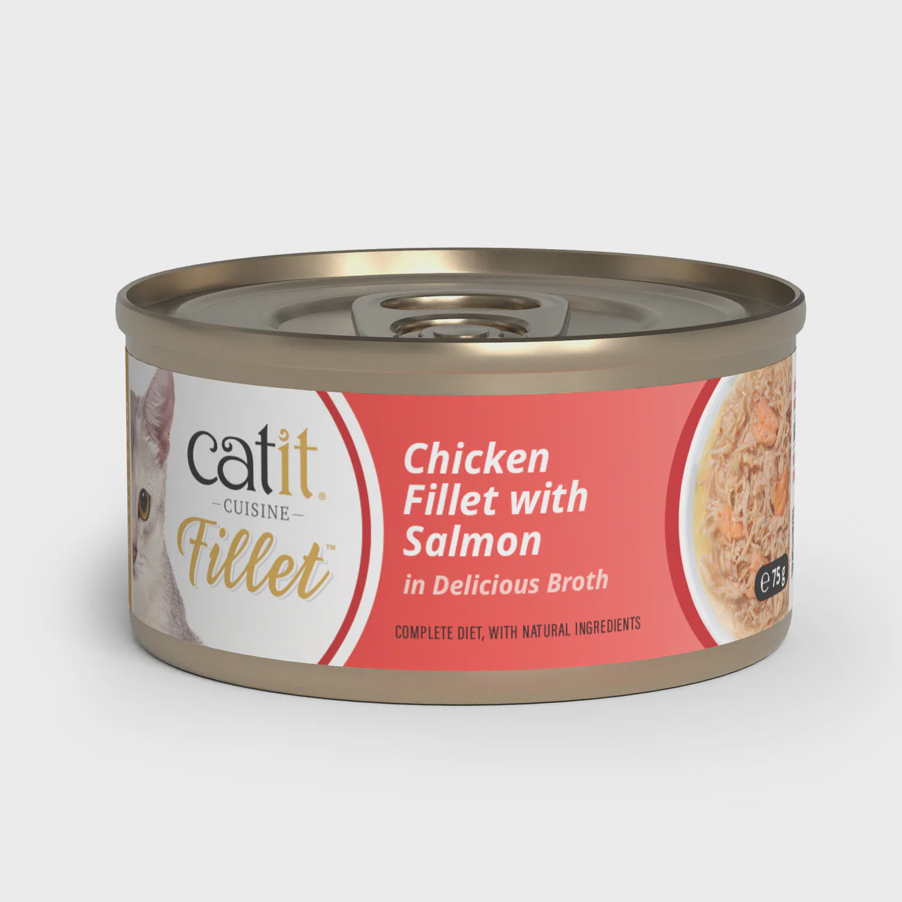 Catit Cuisine Chicken Fillet with Salmon 75g