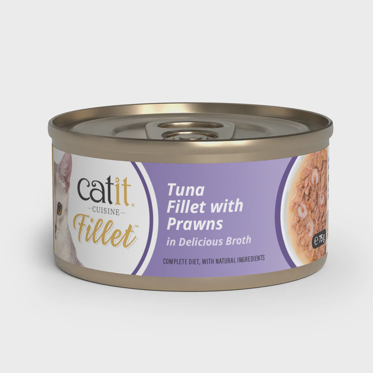 Catit Cuisine Tuna Fillet with Prawns 75g