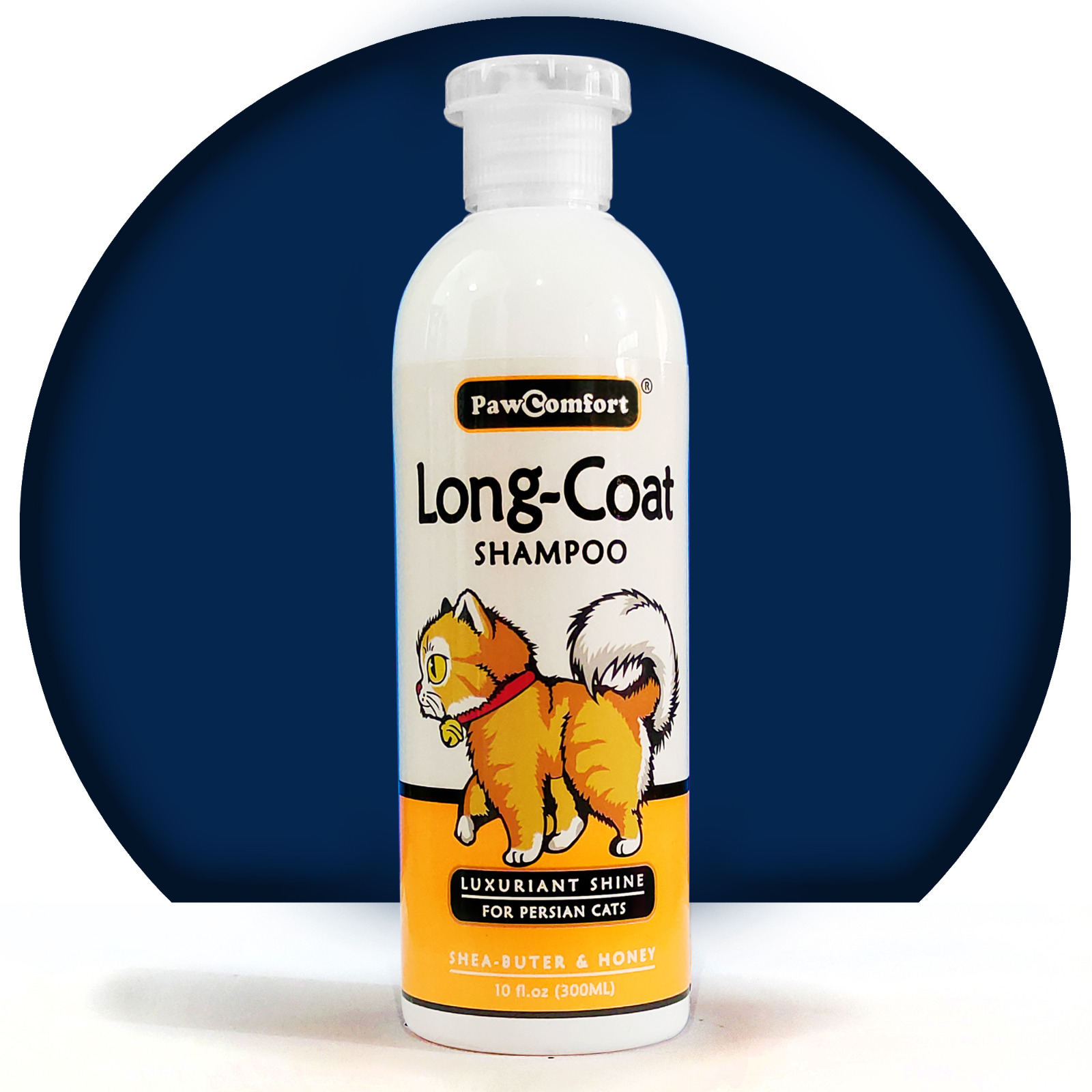 Paw Comfort Long Coat Honey Cat Shampoo 300ml