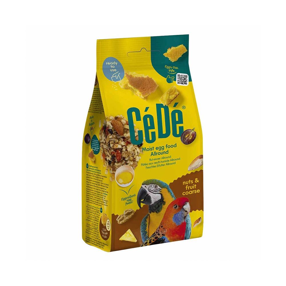 CeDe Moist Egg Food Allround Nuts and Fruit Coarse Bird Food - 200 g