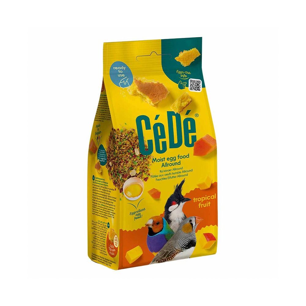 CeDe Moist Egg Food Allround Tropical Fruit Bird Food - 200 g