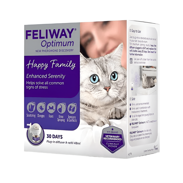 Ceva Feliway Optimum Diffuser + Refill 48ml