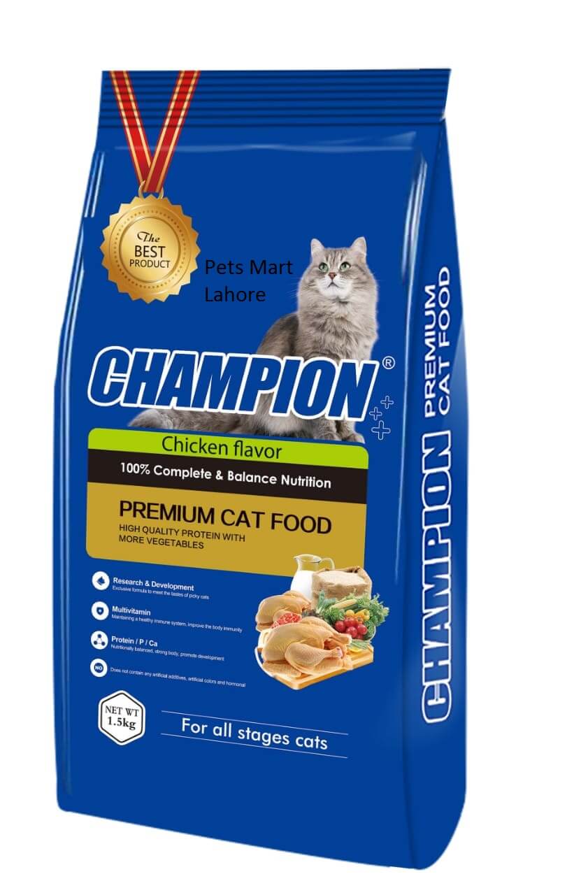 champion cat food chicken flavour