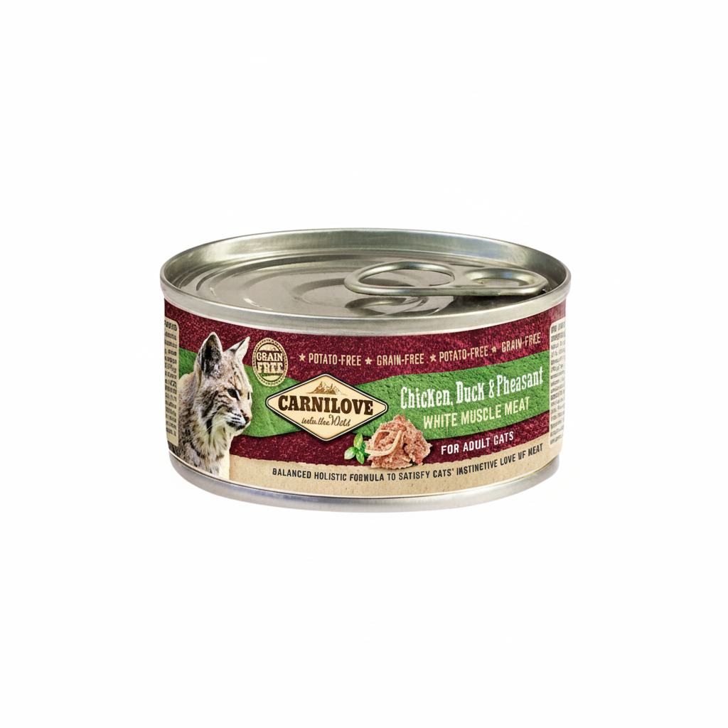 Carnilove Chicken, Duck & Pheasant for Adult Cats 100G