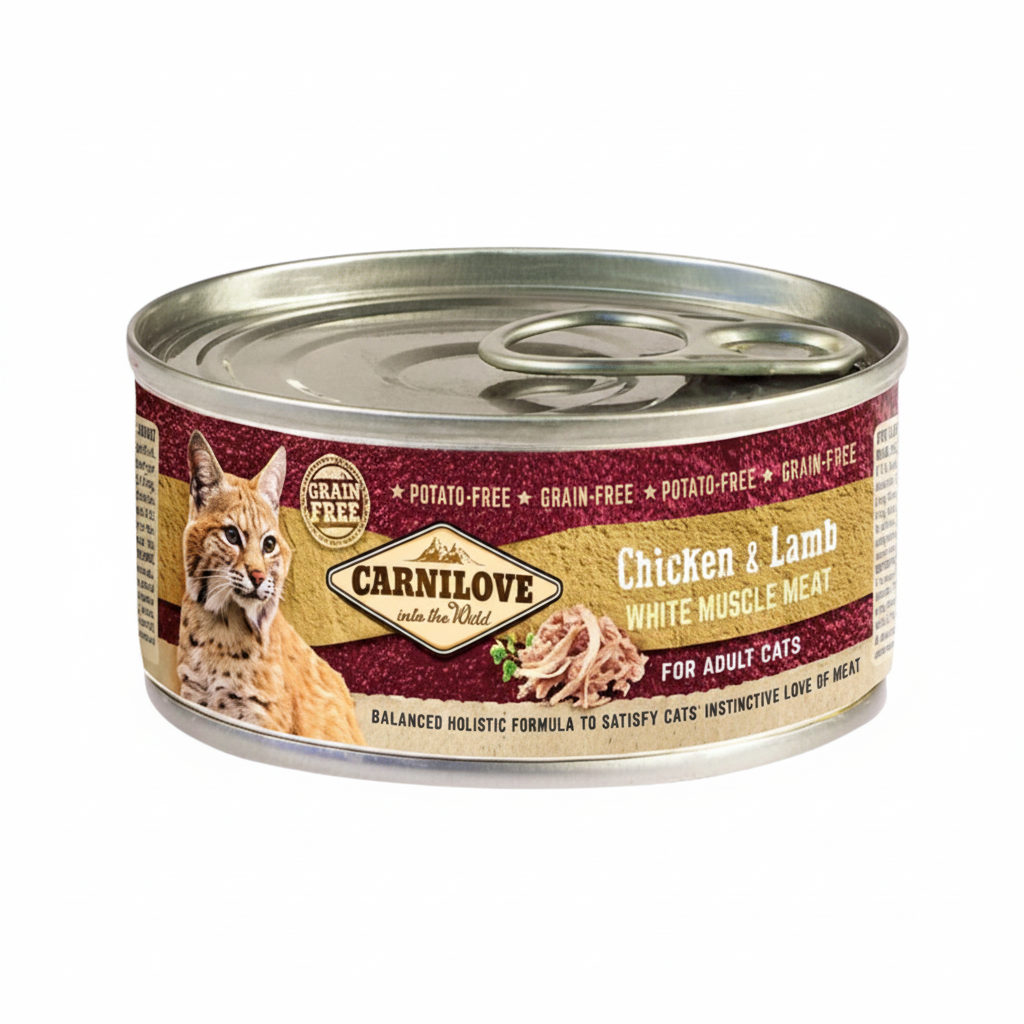 Carnilove Chicken & Lamb for Adult Cats 100G