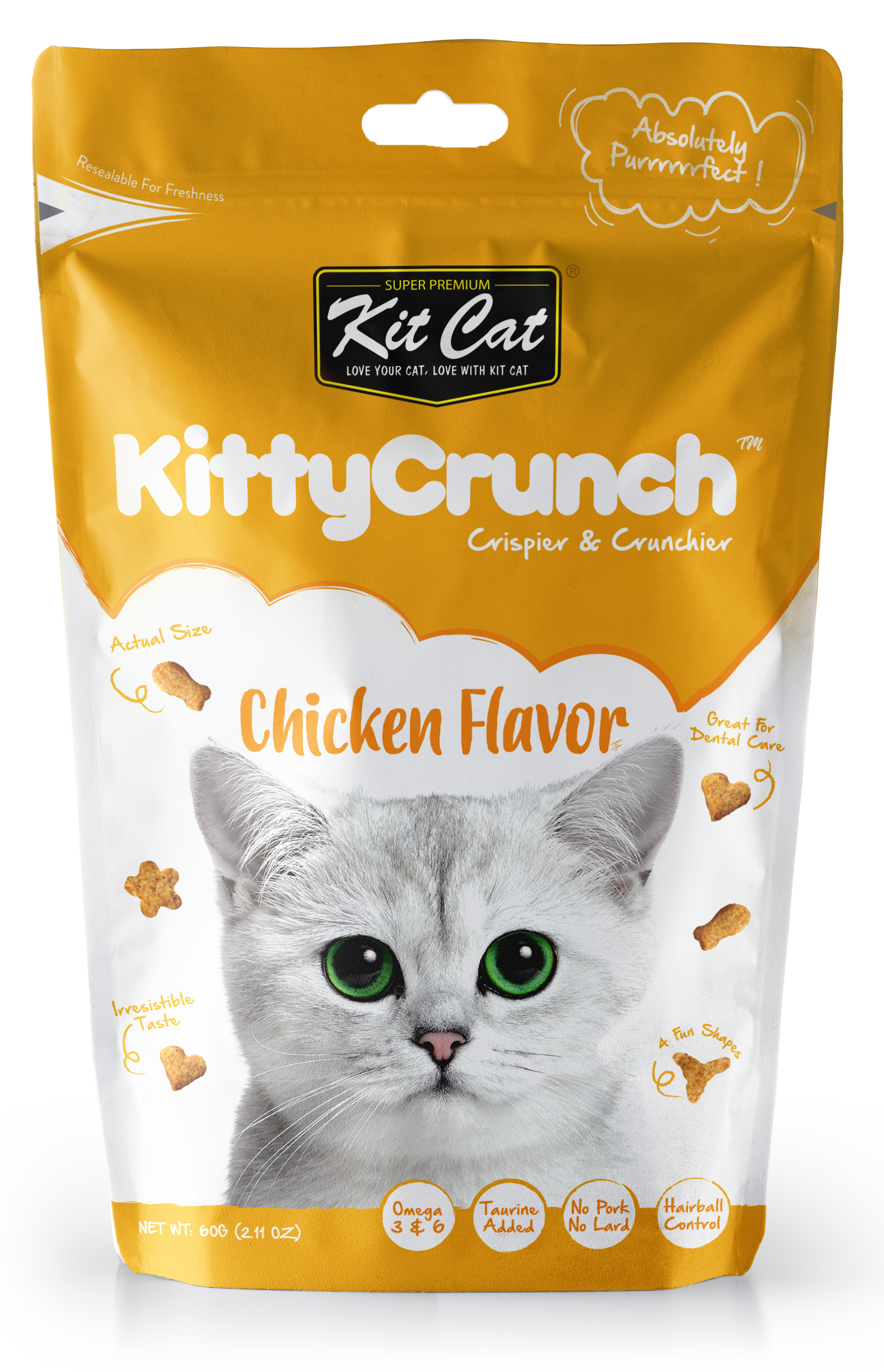 Kit-Cat Kitty Crunch Chicken Flavor