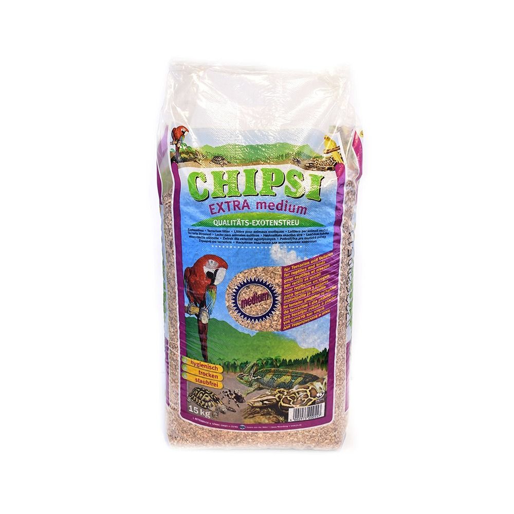 Chipsi Extra Medium Small Animal Bedding - 15 Kg