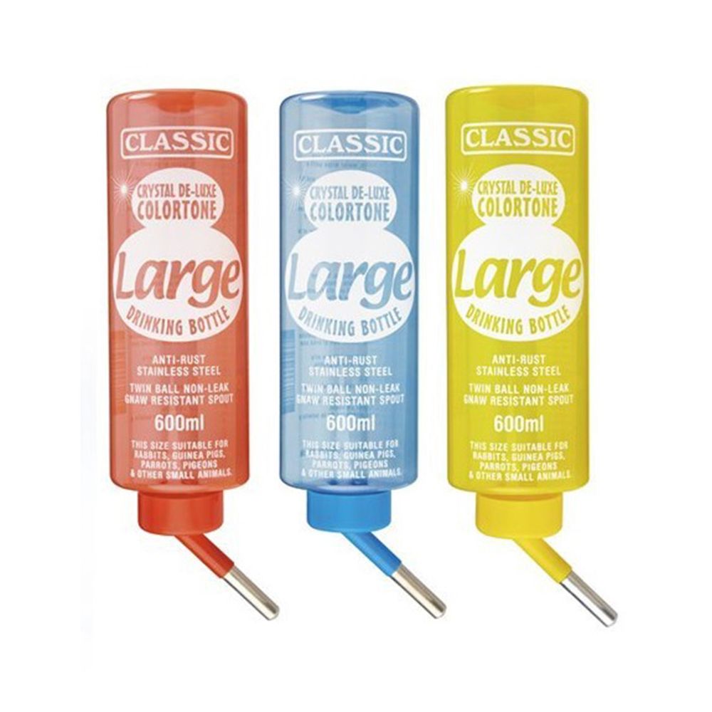 Classic Colortone Drinking Bottle For Small Animals