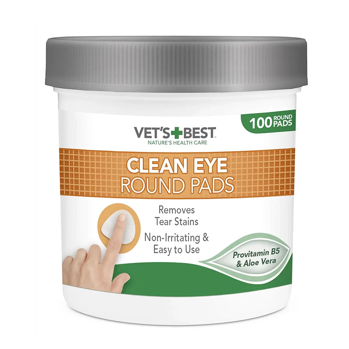 Vet’s Best Clean Eye Round Pads 100pads