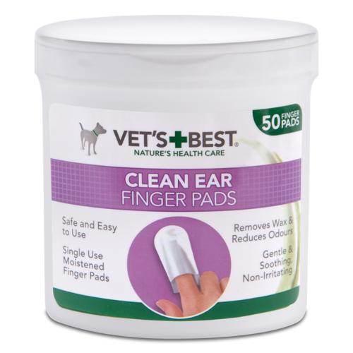 Vets Best Clean Ear Finger Pads