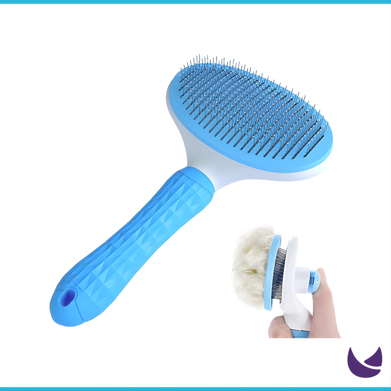 Cleanpet One-Button Self Cleaning Brush