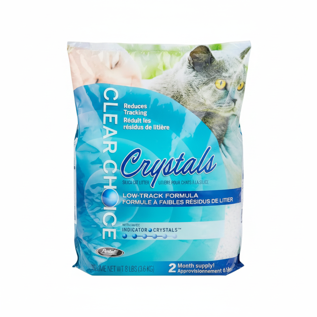 Clear Choice Silica Crystal Cat Litter 8LBS (3.6kg)