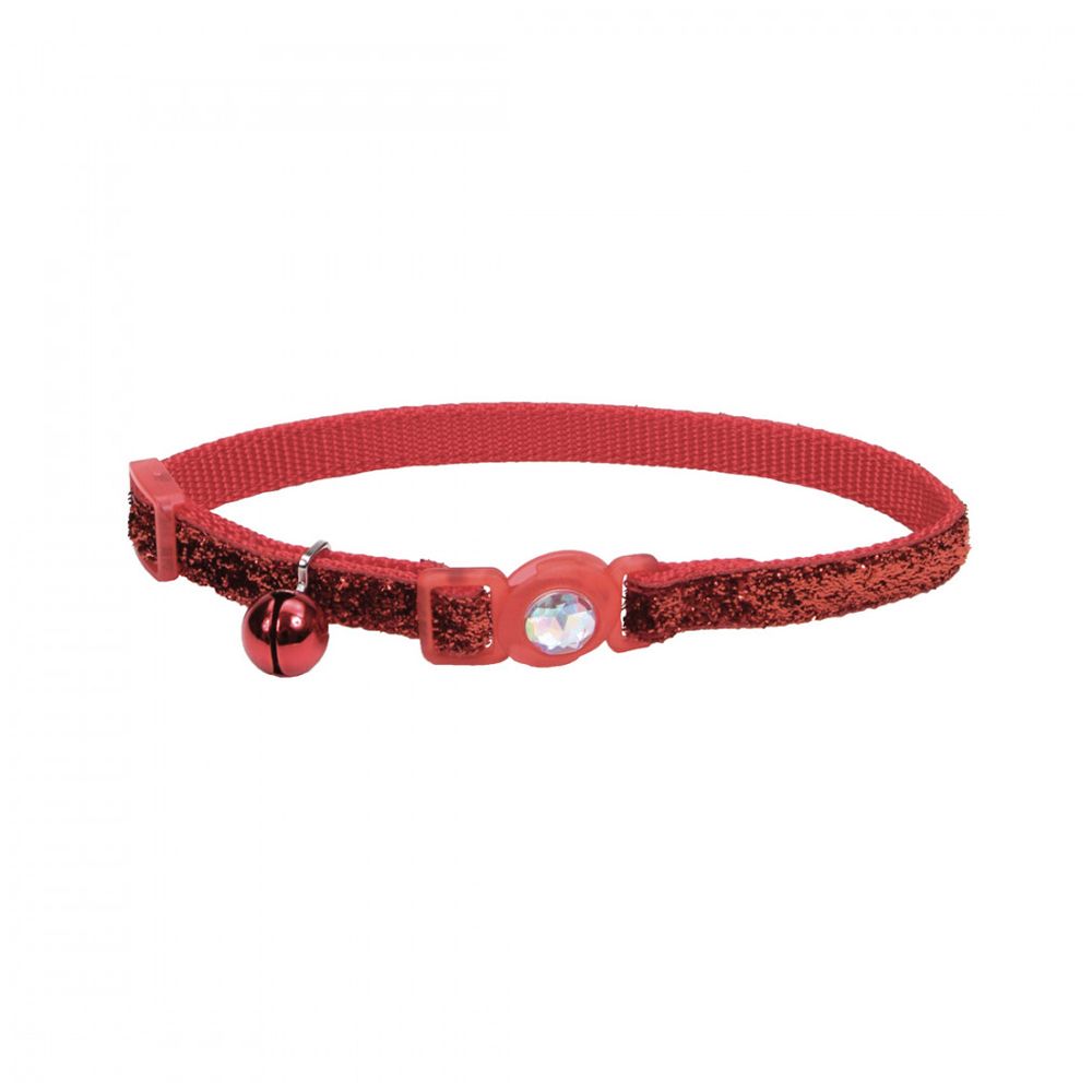 Coastal Safe Jewel Buckle with Glitter Cat Collar