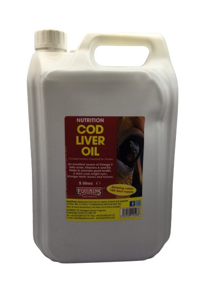 Cod Liver Oil EQUIMINS 5L