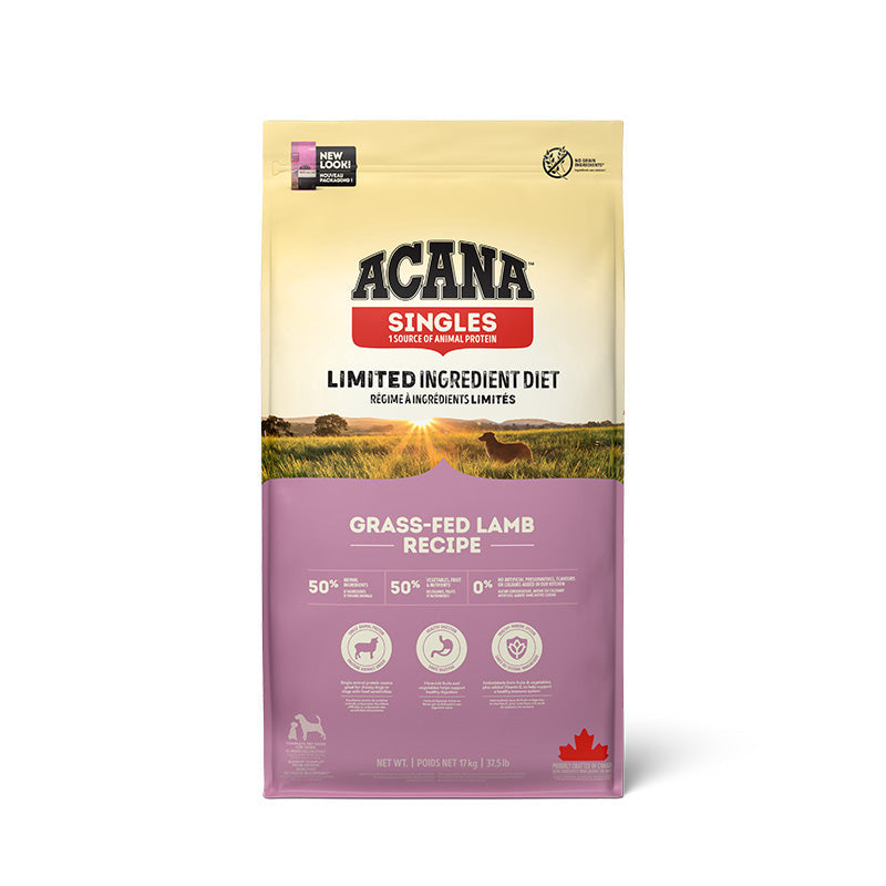 Acana Limited Ingredient Diet Grass Fed Lamb Dry Dog Food 2kg
