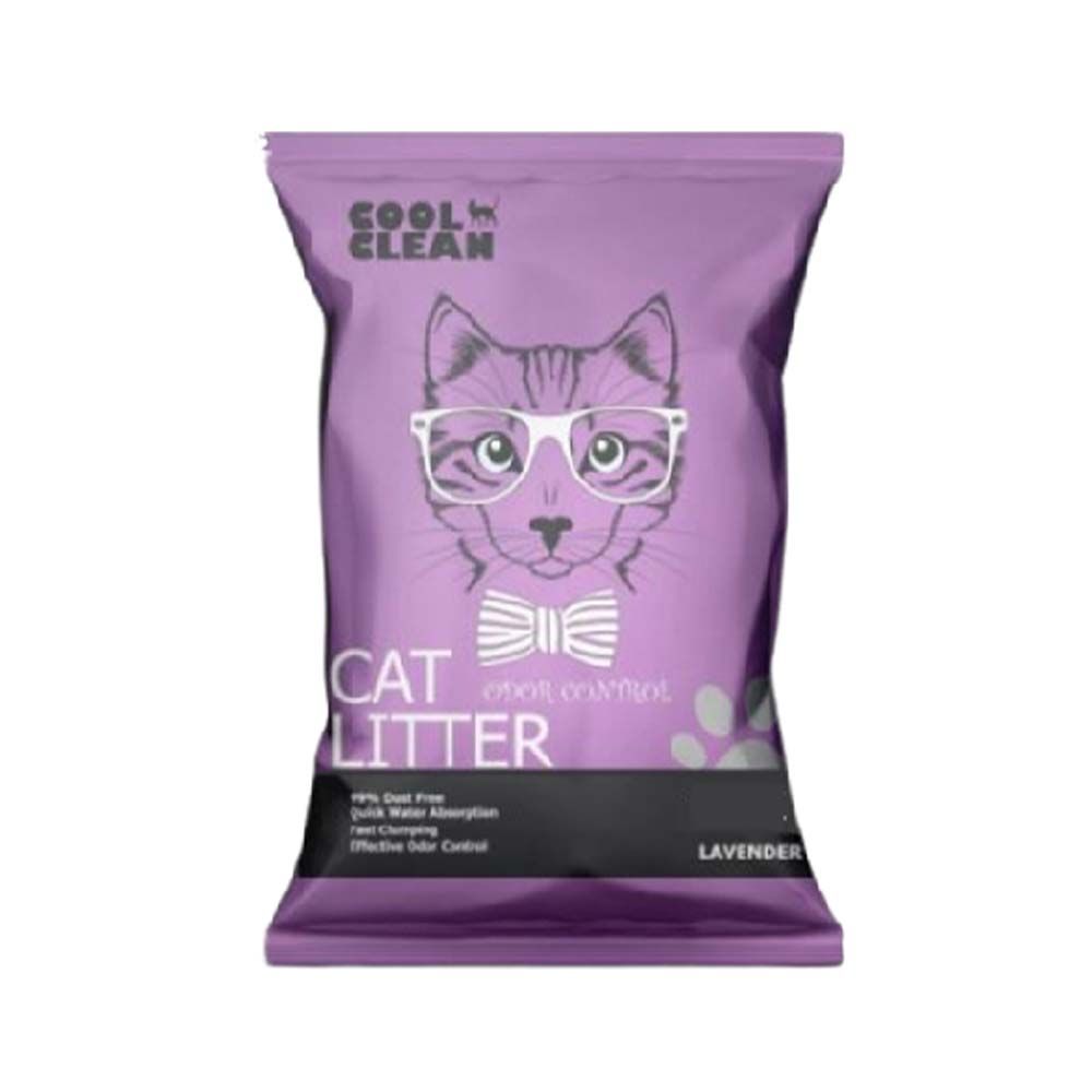 Cool Clean Clumping Cat Litter - Lavender