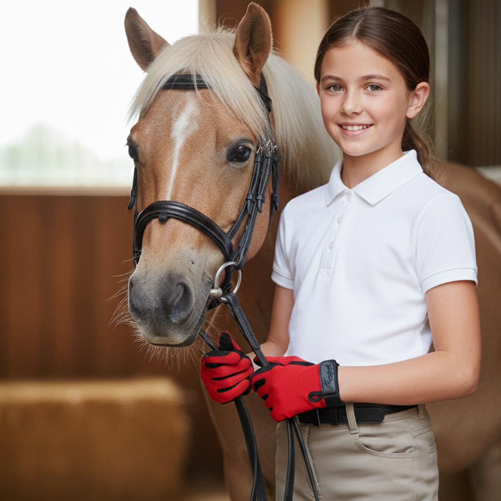 Seafowl Classic Cool Kids Riding Gloves