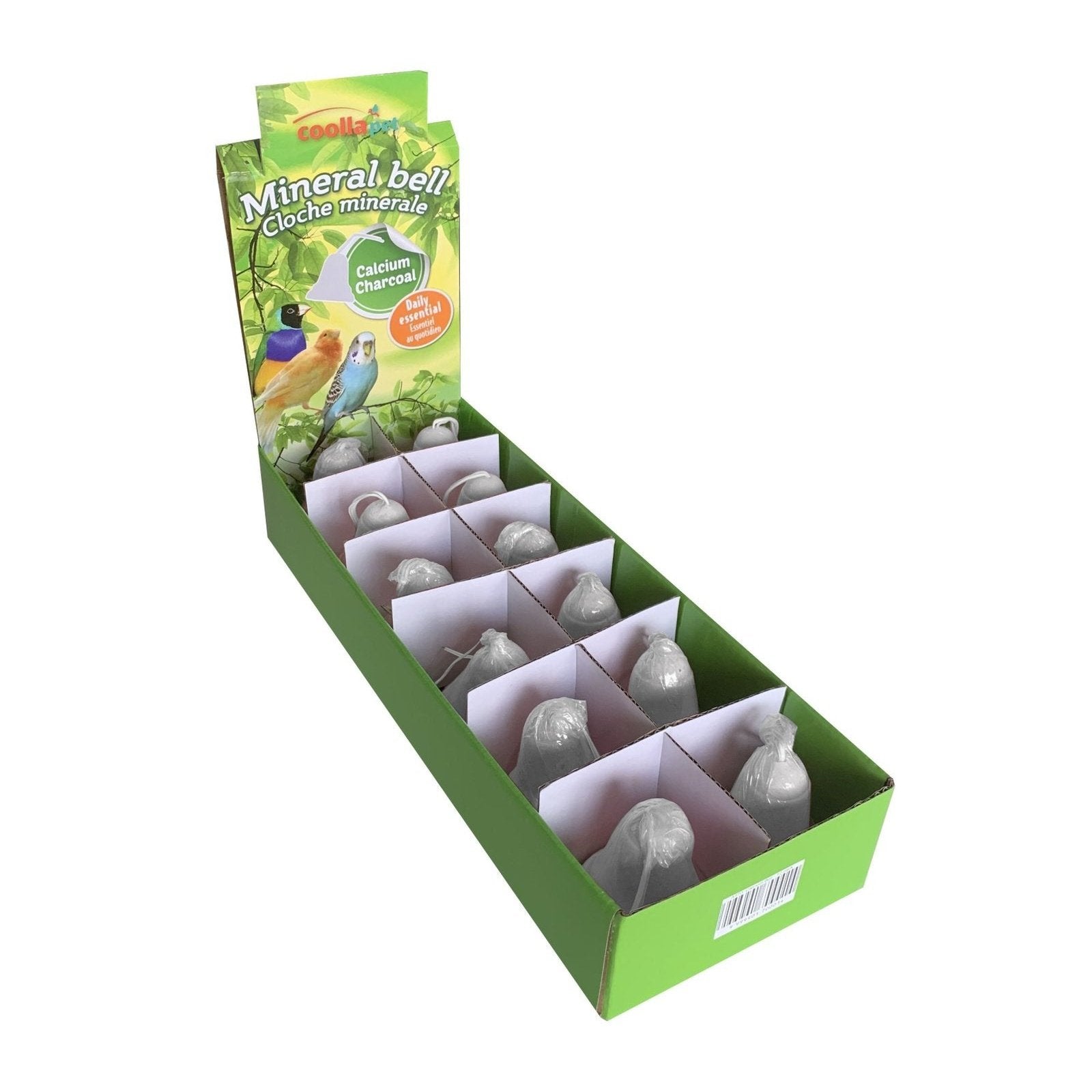 Coollapet Charcoal Bell - 12 pack