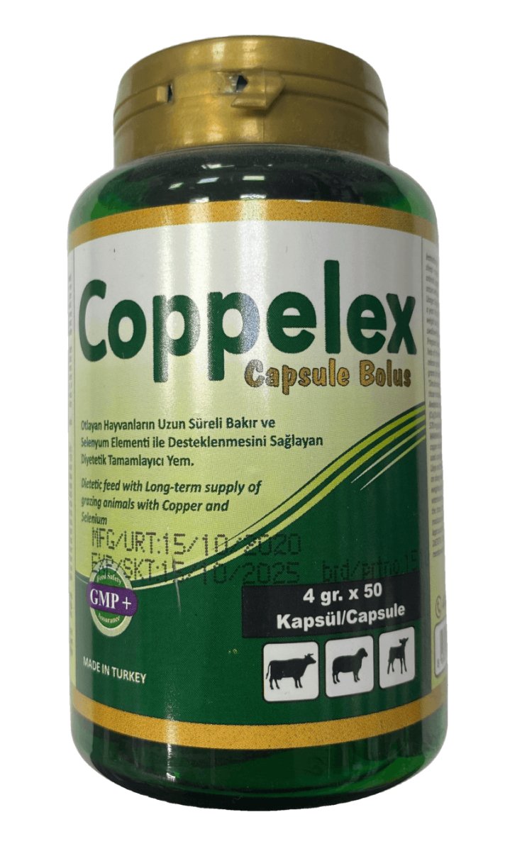 Coppelex 4g 50 capsules