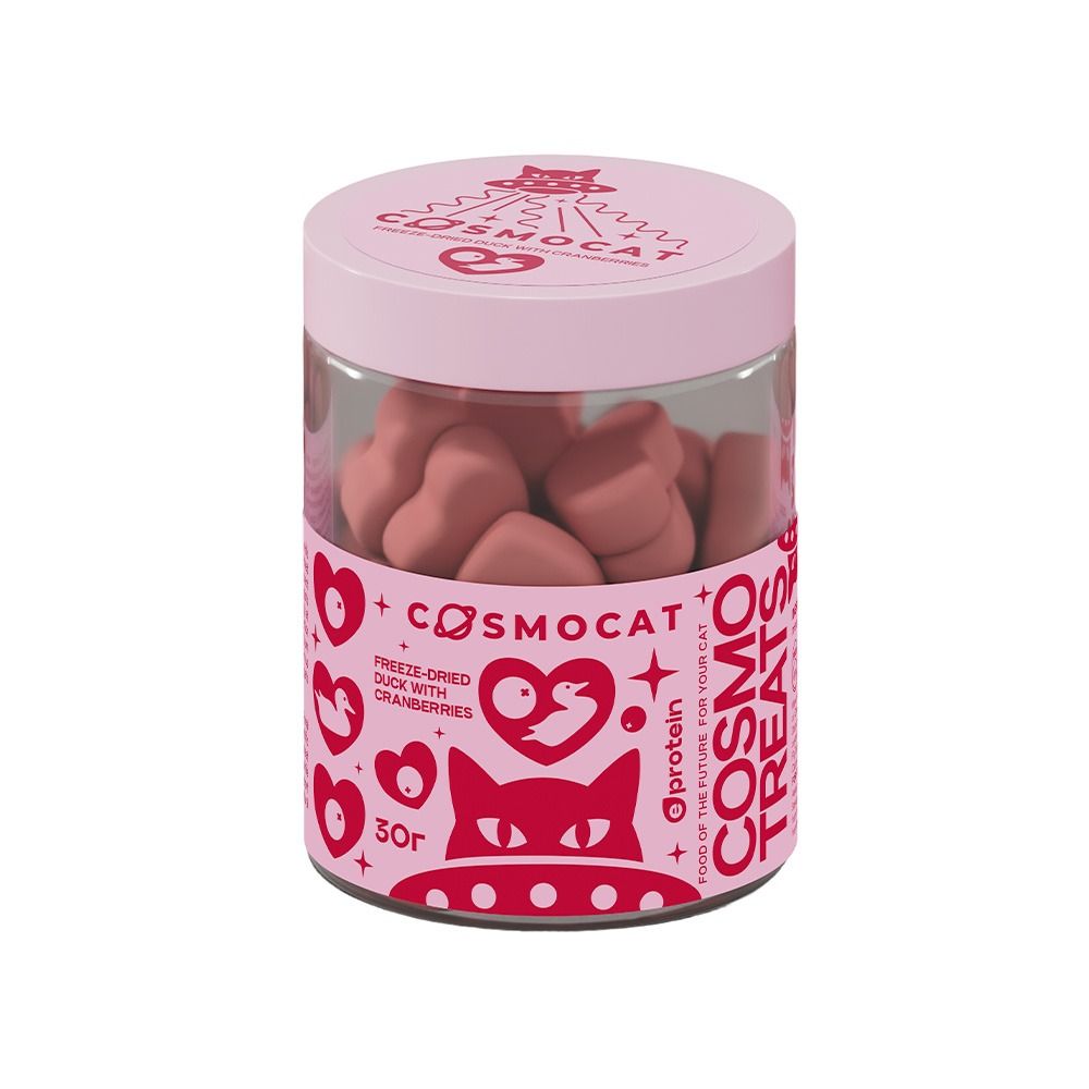 Cosmocat Freeze Dried Duck with Cranberrries Cat Treats