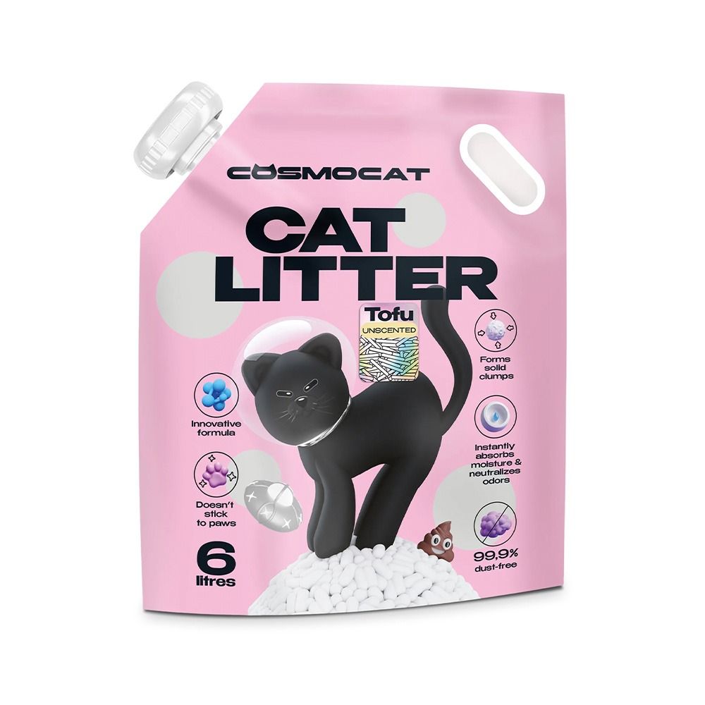Cosmocat Unscented Tofu Cat Litter