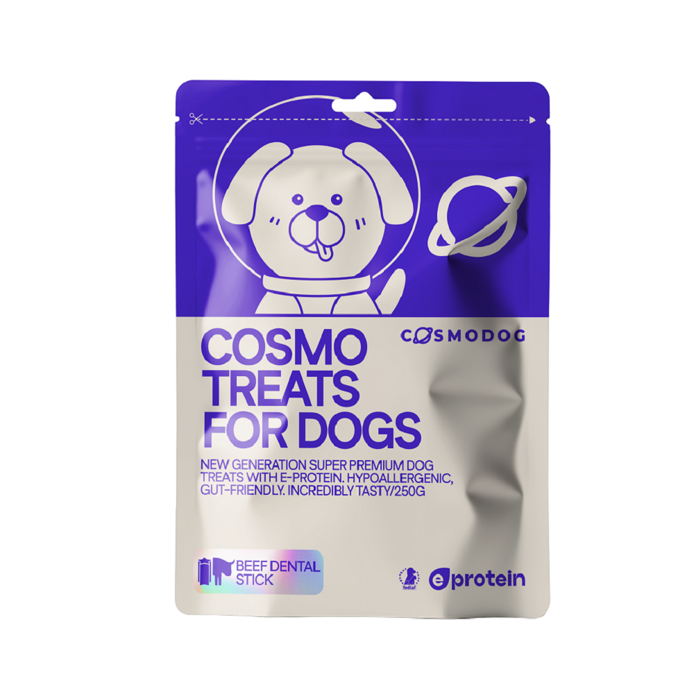 Cosmodog Beef Dental Sticks Dog Treats - 250 g