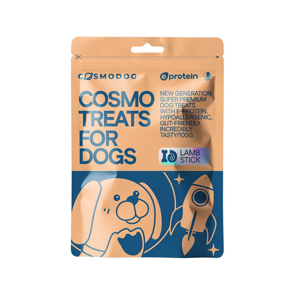 Cosmodog Lamb Sticks Dog Treats - 100 g