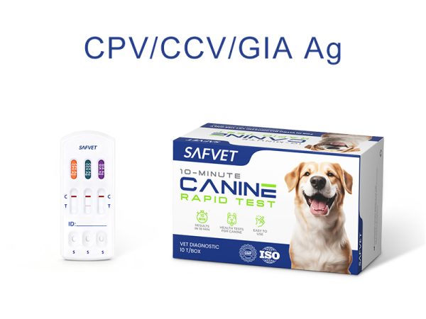 CPV/CCV/Giardia 3 in 1 Combo Test (10 Tests/Box)