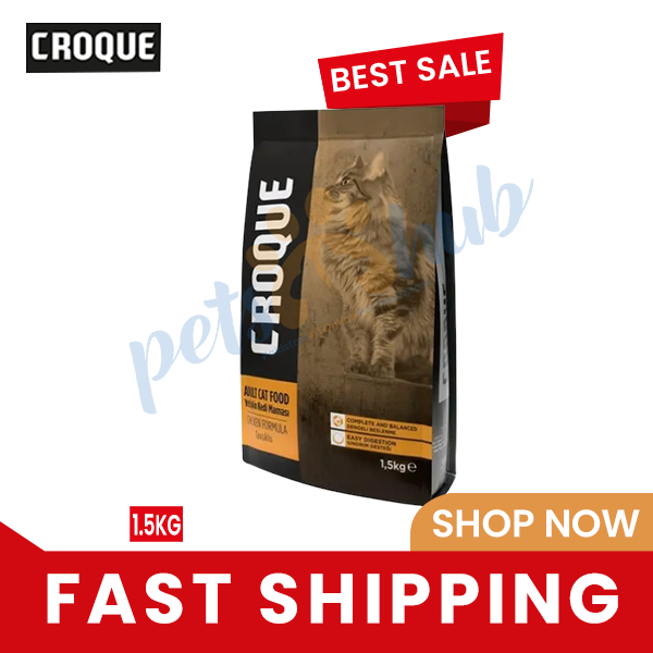 Croque Adult Cat Food Chicken – 1.5KG