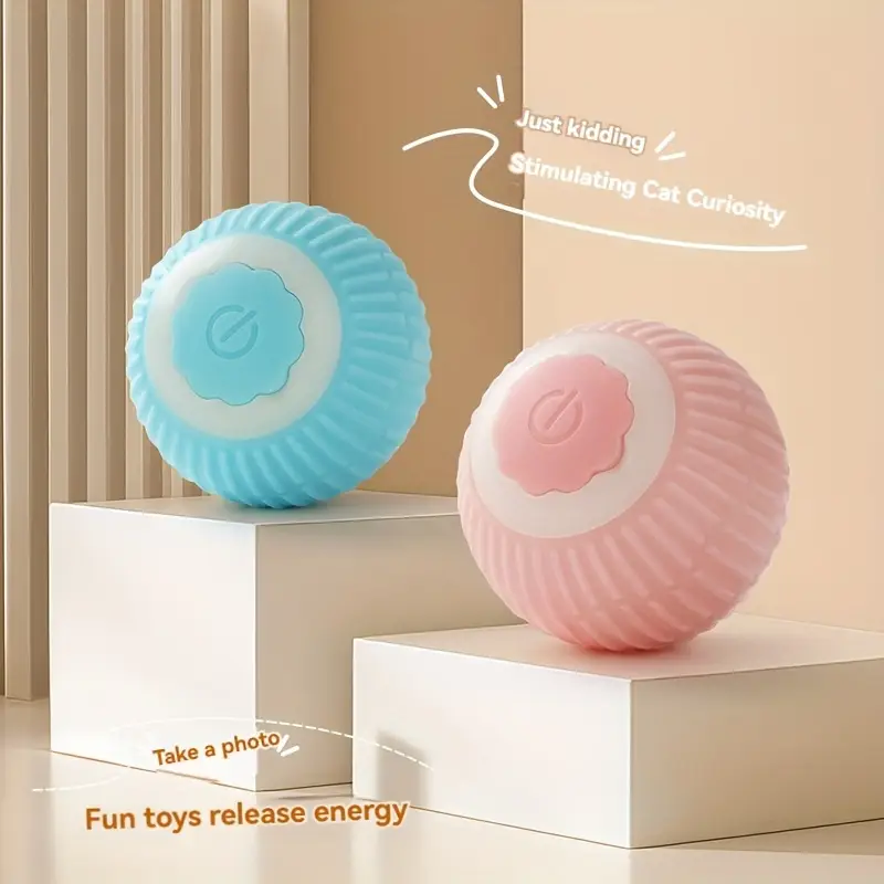 AUTOMATIC ROLLING AND TEASER BALL