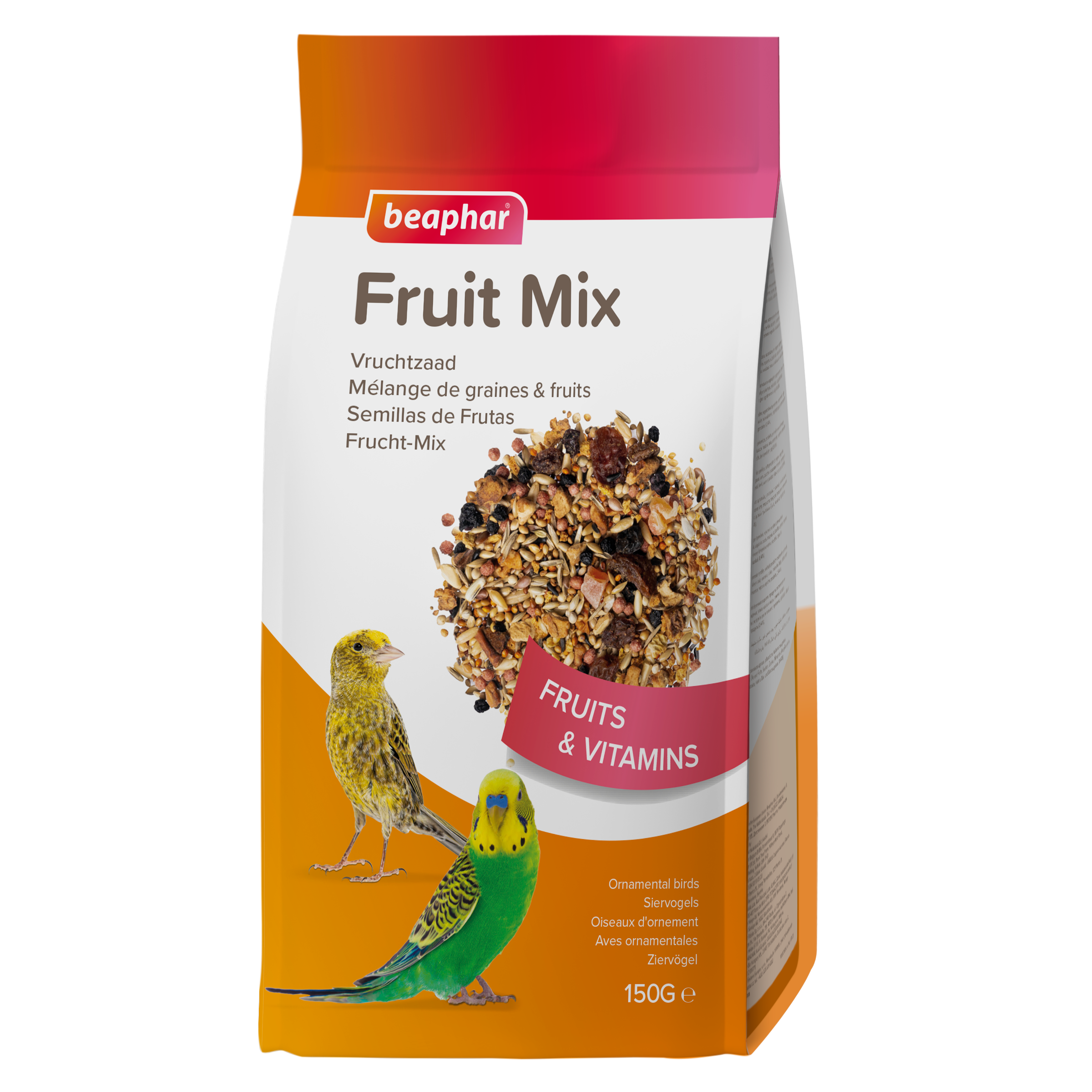 Beaphar Fruit Mix for Ornamental Birds - 150 g