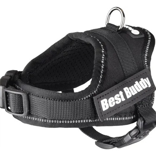 Dog Harness Pluto Black XXXS 27-32cm 29-33cm 7cm 15mm