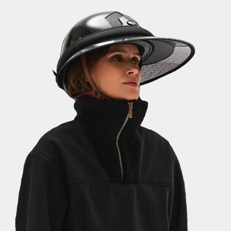 Dada Sport Aria Riding Helmet Visor Black