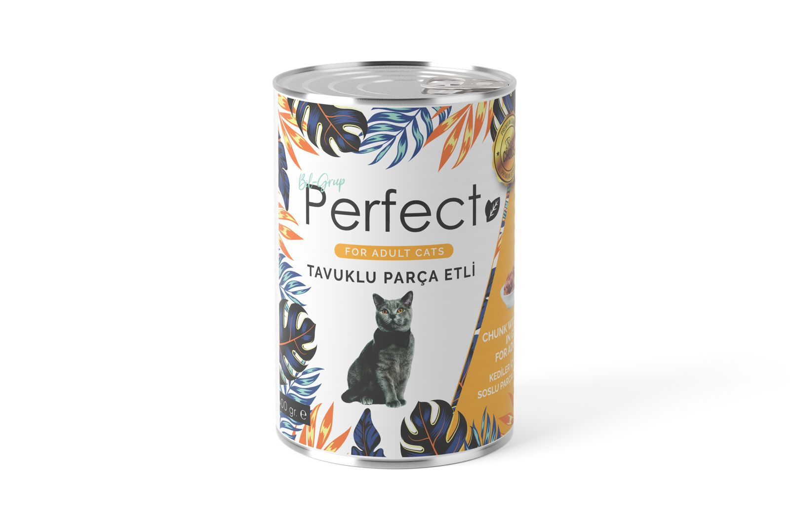 Perfect Adult Cat Tin Chunks 400gm Tr052c