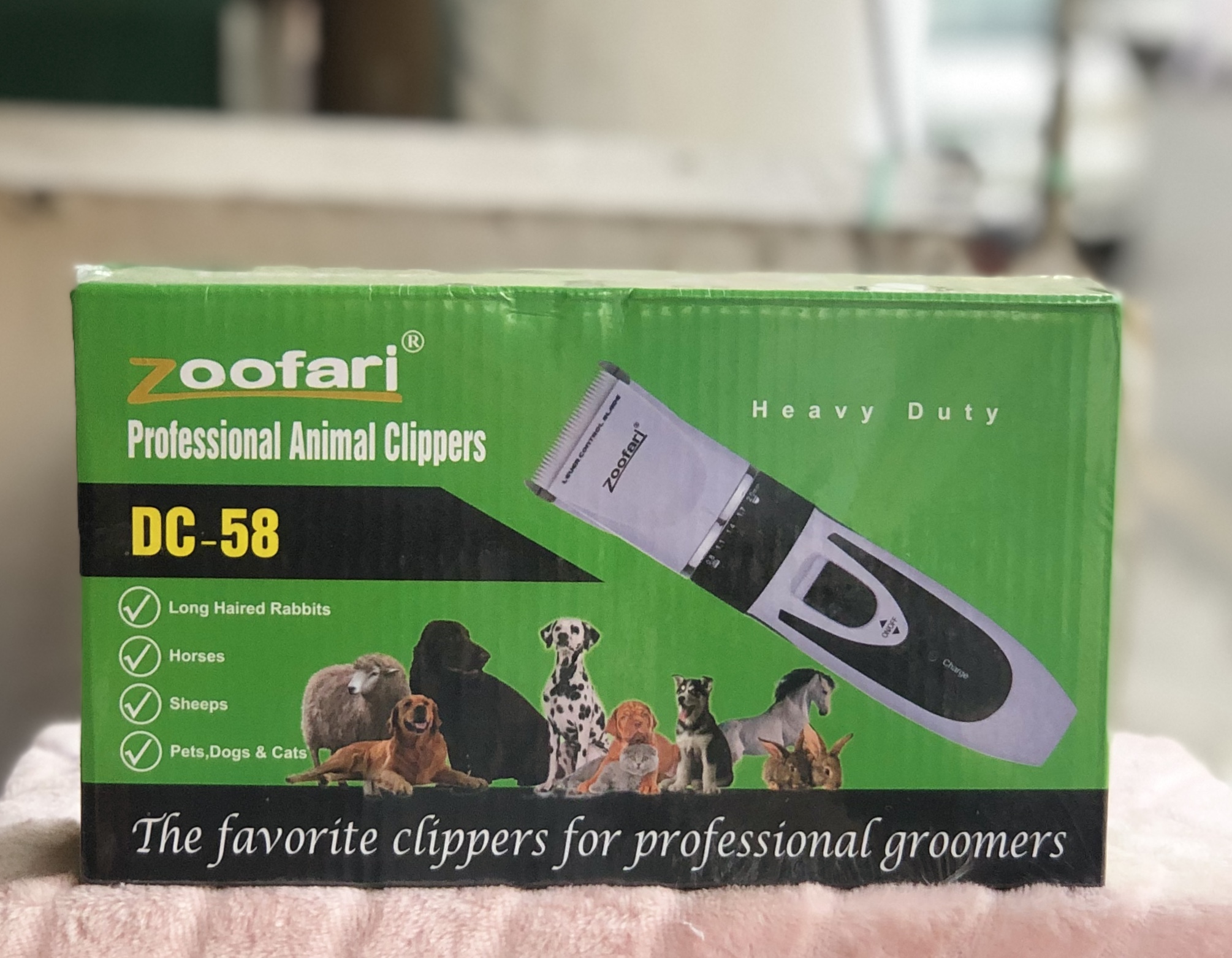 Zoofari Professional Animal Clippers DC-58