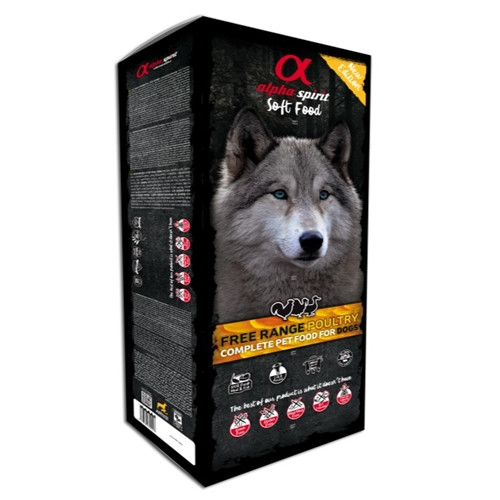 Soft Food for Adult Dogs Poultry 9 kg box (45 trays x 200 g)