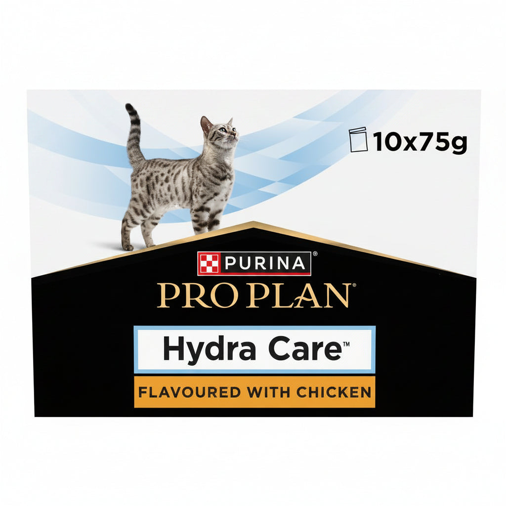 Purina Pro Plan Hydra Care Wet Food with Chicken for Cats 10X75G