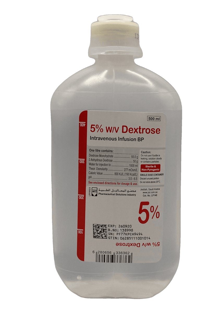 Dextrose 5% 500ml