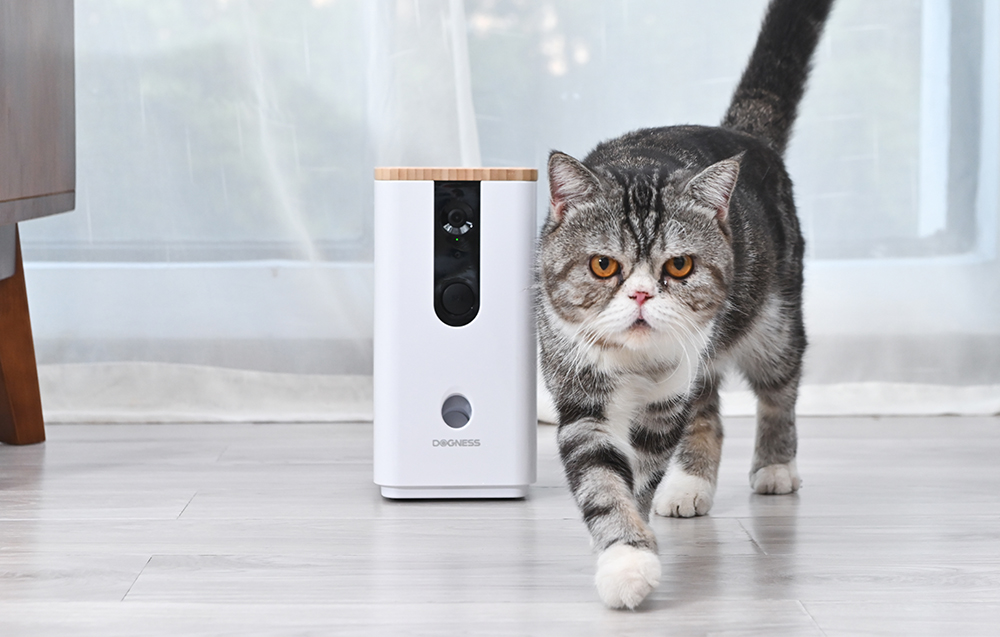 Dogness Smart Pet Treat Dispenser With Hd – 1080P Camera App Control
