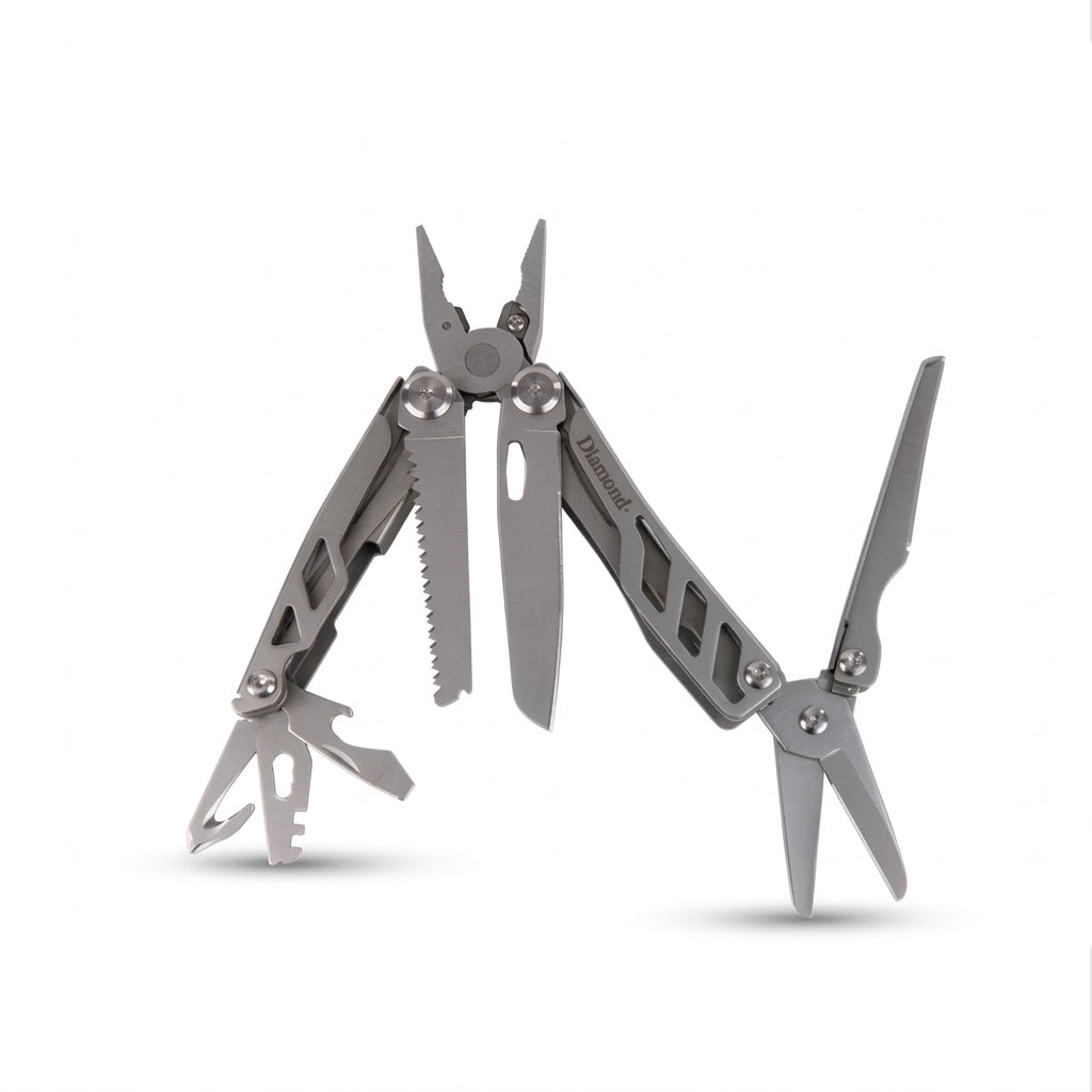 Diamond Multi Tool – 16-in-1 Compact Stainless Steel Multi Tool