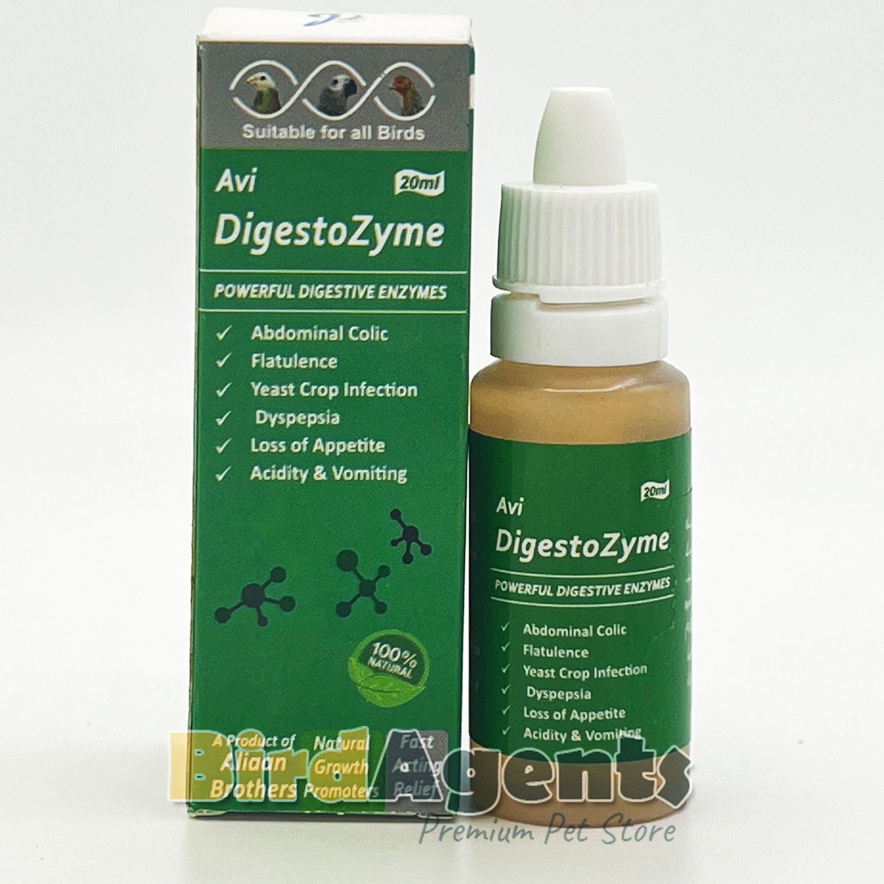 Avi Digesto Zyme – Digestive Health Supplement for Birds